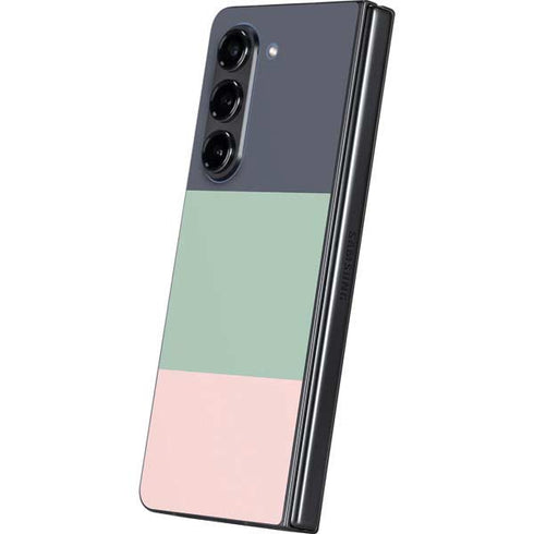 Striped Spring Colors Galaxy Z Fold5 5G Skin